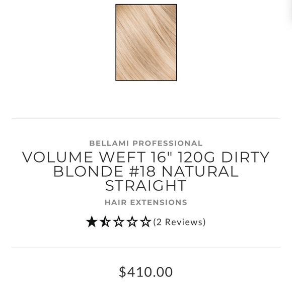 Bellami Volume Weft - Picture 1 of 6